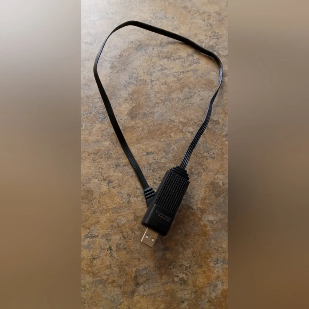 Rc car Black USB Charging & Data Cable for remote car 7:4 toy car